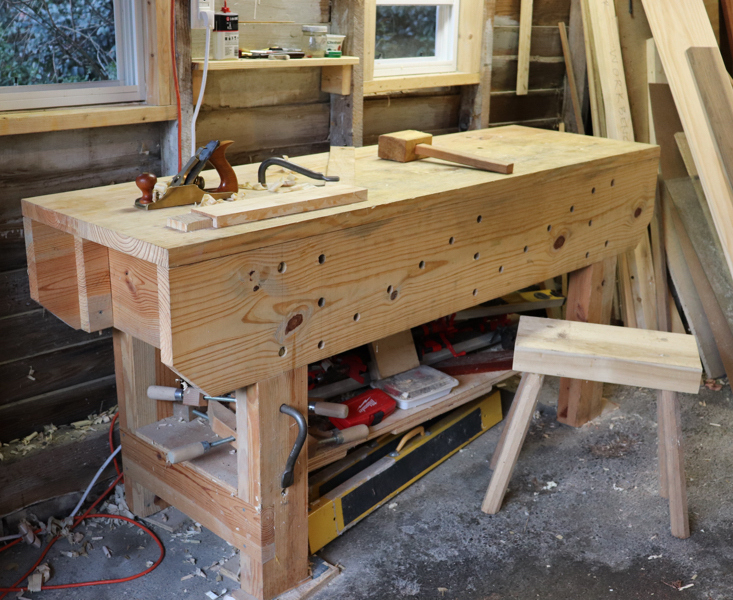 my hand-tool workbench
